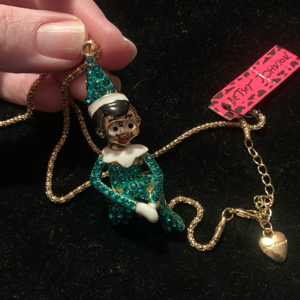 NWT Betsey Johnson Elf necklace